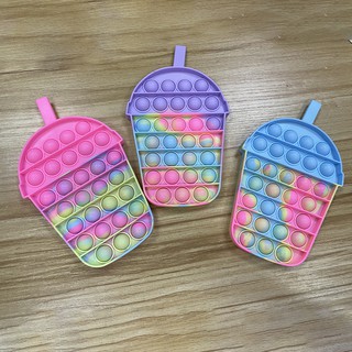 Ready Stock Set2 พร้อมส่ง Pop it Push Pop Bubble ลายสัตว์น่ารัก ที่กดสุดฮิต ของเล่นกดบับเบิ้ล ยางกด ดันเด้ง คลายเครียด