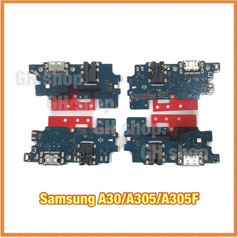 แพรชุดชาร์จ Samsung A30/A305/A305F แผงชาร์จ มีไมค์