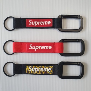 พวงกุญแจผ้าไนล่อน Supreme พวงกุญแจเกี่ยวหูกางเกง