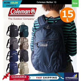 Coleman Walker 15 กระเป๋าเป้สะพายหลัง ใส่แล็ปท็อป เหมาะกับการพกพาเดินทาง สําหรับเด็ก และผู้ใหญ่