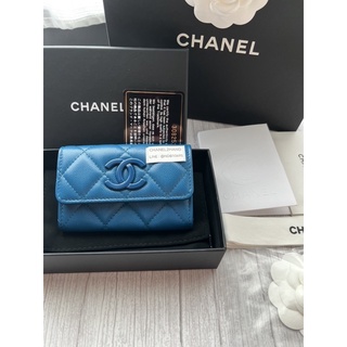 CHANEL2HAND99 RARE CHANEL MATELASSE 2021 CRUISE CARD HOLDER AP1966 NA110 holo 308 กระเป๋าใส่บัตร กระเป๋าใส่การ์ด ชาเนล