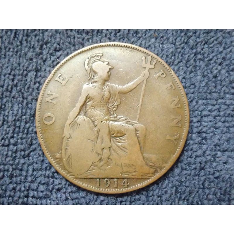 เหรียญ​ต่างประเทศ​(3556)United Kingdom​1914