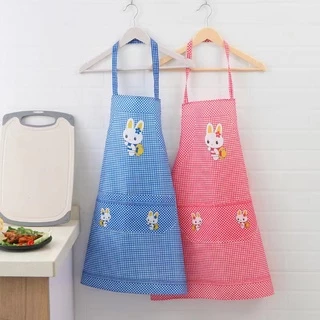 ผ้ากันเปื้อนกันน้ำมัน Apron เหมาะสำหรับทุกเพศทุกวัย ที่ตั้ง Rabbit ส่งด่วนจากไทย ของแท้ ผ้ากันเปื้อนทำอาหารกันน้ำ