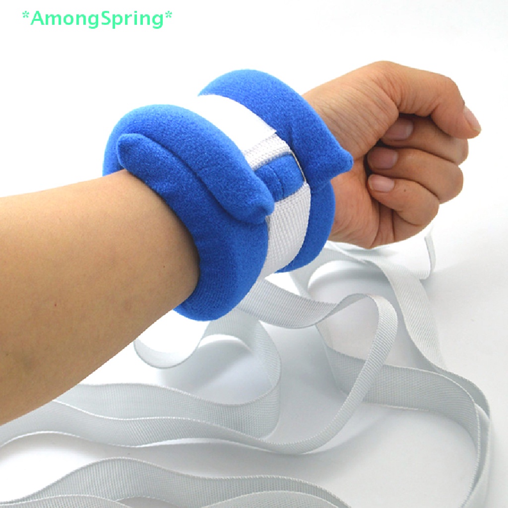 Amongspring> ใหม่ สายรัดข้อมือ และเท้า สําหรับผู้ป่วย 1 ชิ้น