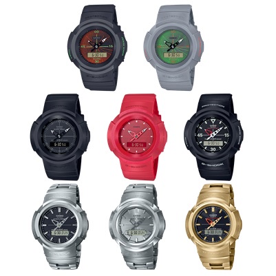 G-Shock AW-500 Series รับประกัน 1 ปี AW-500MNT-1,AW-500MNT-8,AW-500BB-1E,AW-500BB-4E,AW-500E-1E