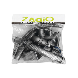 💥โปรสุดพิเศษ!!!💥 สายน้ำทิ้ง ท่อคู่ ZAGIO รุ่น LD0202A ขนาด 3.5 นิ้ว สีสเตนเลส Kitchen Sink Drains &amp; Stainers