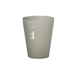 ถังขยะกลม 9 ลิตรDKWHH-204P/6เทาใส ถังขยะ Round trash bin 9 liters DKWHH-204P/6 clear gray