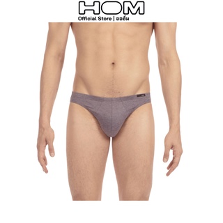 HOM(ออฮ์ม) กางเกงในชาย Classic รุ่น 400205-00ZU Comfort Micro Briefs ผ้าCottonModal นุ่มมาก ขาเว้าใส่สบาย