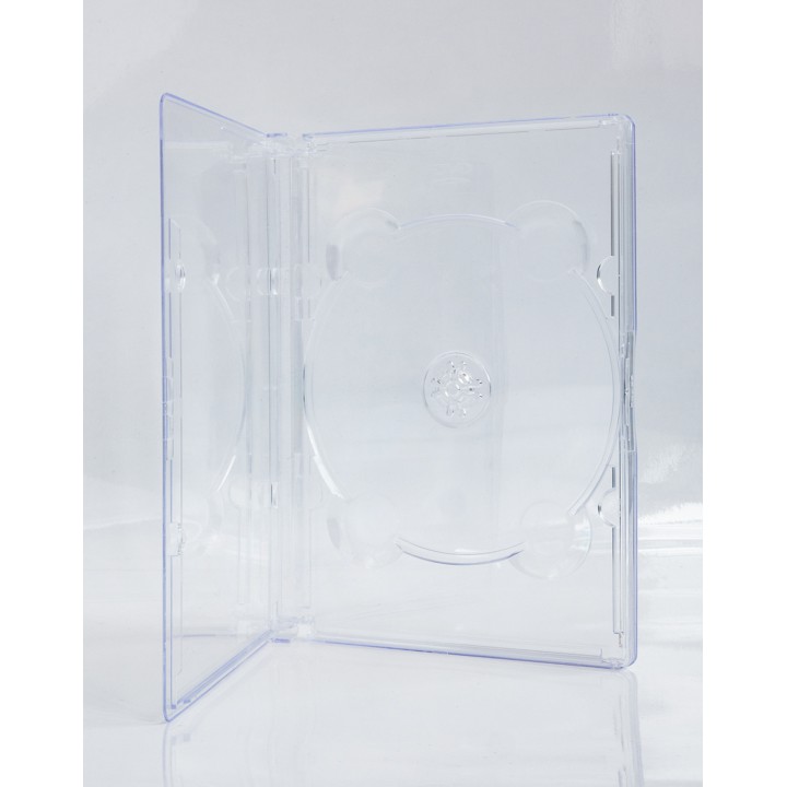 650009/DVD Jewel Case กล่องใส่ DVD ขนาดมาตรฐาน บรรจุ 1 แผ่น (แพ็ค 5 กล่อง)