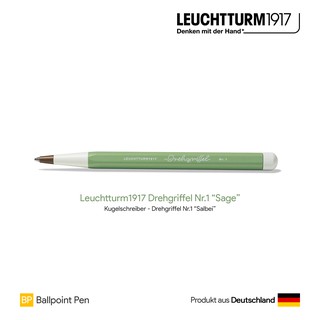 Leuchtturm1917 Drehgriffel Nr.1 "Sage" Ballpoint Pen - ปากกาลูกลื่นแบบบิด สีเสจ