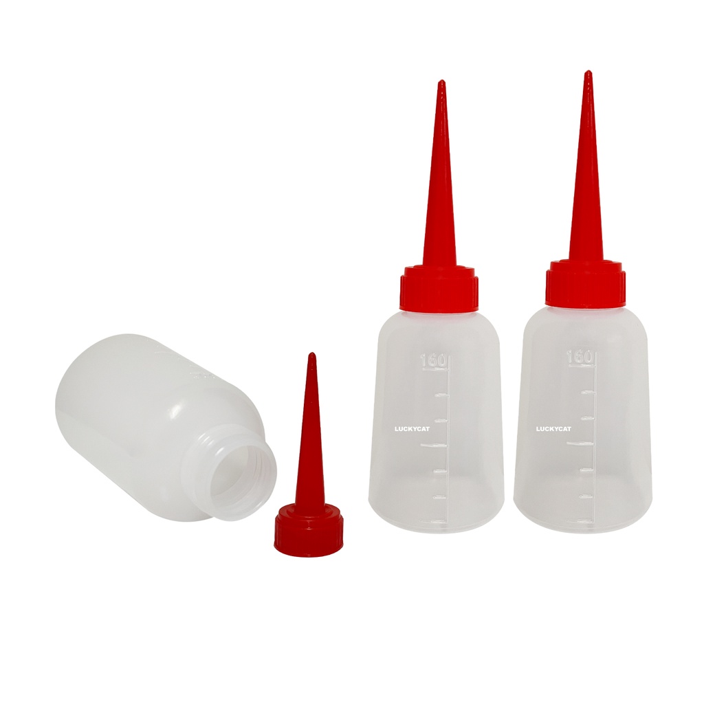 ขวดหยอดน้ำมัน แบบกึ่งแข็ง กระบอกหยอดน้ำมัน กระบอกปลายแหลม กระบอกหัวแหลม กระบอกเอนกประสงค์ ขวดบีบน้ำส