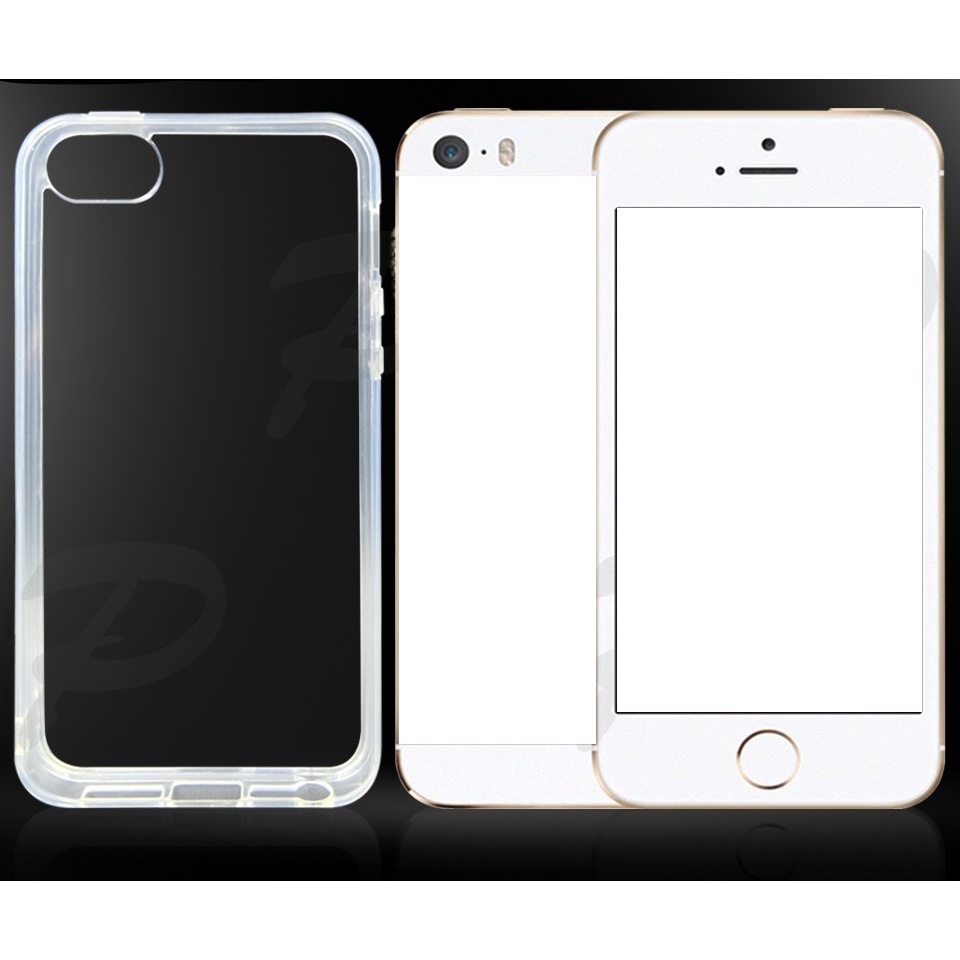 เคสใส เคสสีดำ กันกระแทก สำหรับ ไอโฟน รุ่น 5 / 5s / SE รุ่นหลังนิ่ม Tpu Soft Case For iPhone 5 / 5s / SE (4.0)