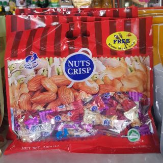 👌👌👌 Nuts Crisp ขนมถั่วตุ๊ตั๊บ 500กรัม. อร่อยสุดๆ ,👍💯