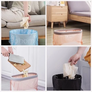 ถุงขยะ ถุงขยะม้วน 45x50 ซม. 75 ชิ้น (5ม้วน)