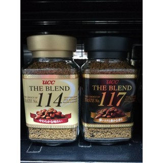 กาแฟญี่ปุ่น UCC Coffee (THE BLEND 114)(THE BLEND 117) 90 g. (やわらかな味わい)(深いコクと豊かな香り)