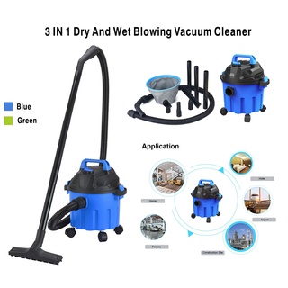 {SG} 15L Auto Wet /Dry /Blower Vacuum Cleaner {Blue Color}  Local Warranty  High Quality Fast and Free Delivery