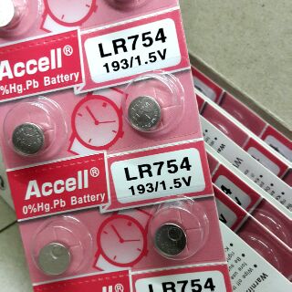 ถ่าน  Accell LR754 (193) 1.5V