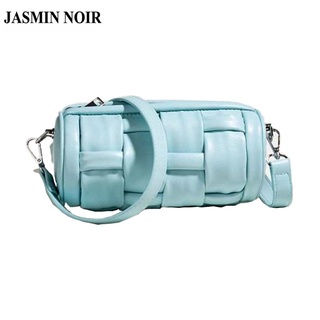 Jasmin NOIR กระเป๋าสะพายข้าง แบบสาน เรียบง่าย สําหรับผู้หญิง