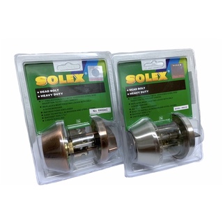 กุญแจลิ้นตาย DEADBOLT SOLEX (ไขด้านบิดด้าน)