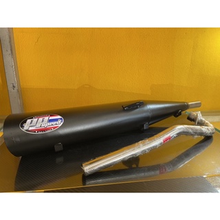 ท่อผ่าดัง+คอท่อ (PP SPEED) HONDA WAVE125 R/S ไฟเลี้ยวบังลม คอ 25มิล