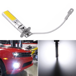 หลอดไฟตัดหมอก COB LED 6000 K H 3 สำหรับติดรถยนต์ 1 ชิ้น