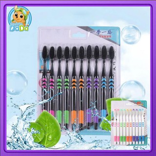 แปรงสีฟันบลัชมี (แปรงสีฟัน,แปรงสีฟันขนนุ่ม,Brushme,Toothbrush) 10ด้าม รุ่น