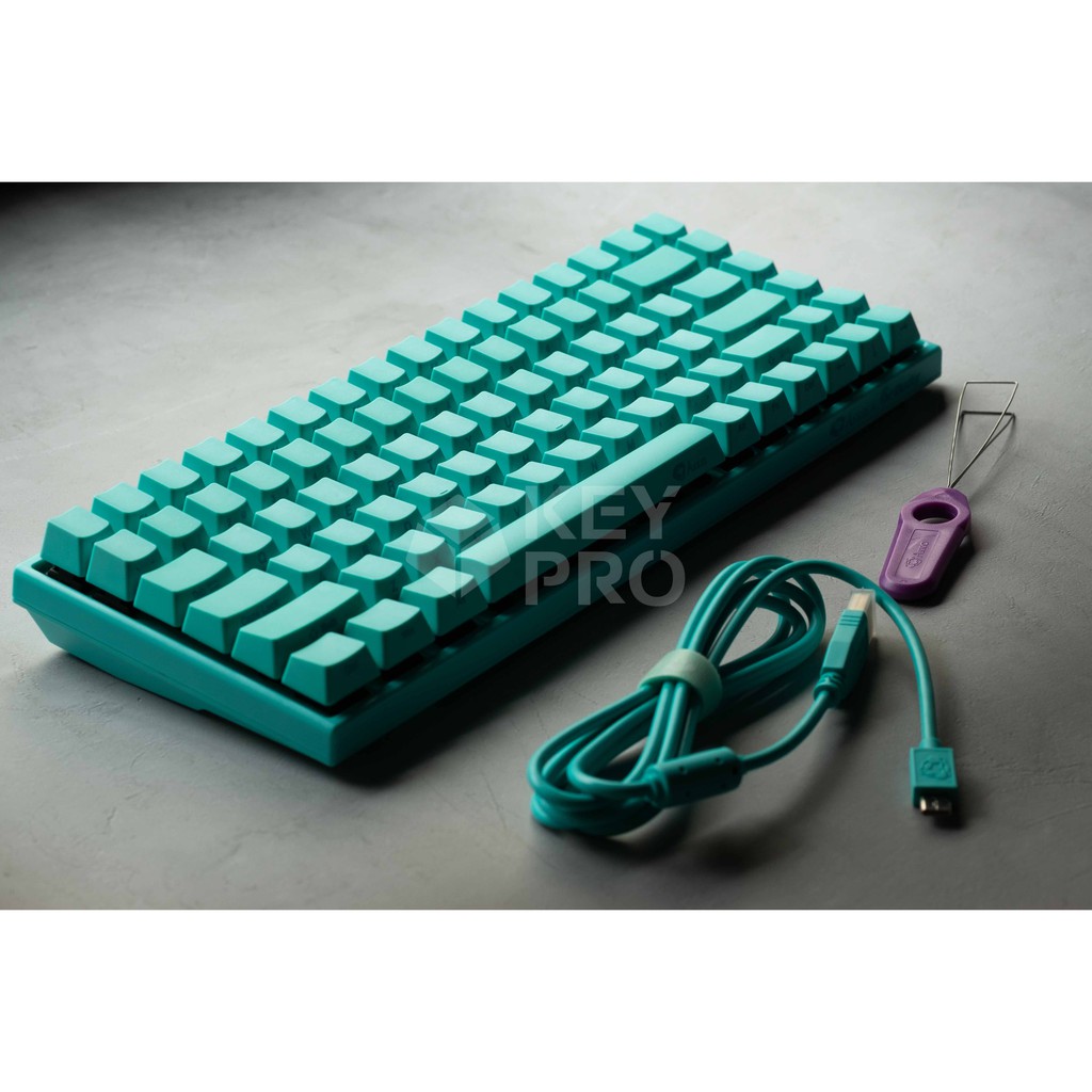 คีย์บอร์ด Akko x Ducky รุ่น 3084 ขนาด 75 สีฟ้า mint สีชมพู Shopee