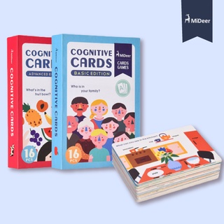 การ์ดเสริมทักษะภาษาอังกฤษ Cognitive Cards ของเล่นเสริมทักษะ