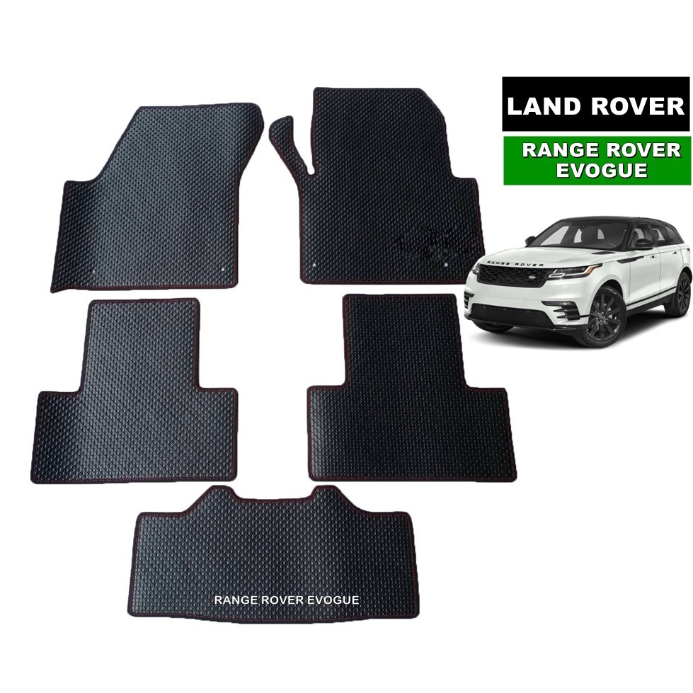 พรมรถยนต์ LAND ROVER RANGE ROVER EVOGUE 2011-15 พรมกระดุมเม็ดเล็ก เข้ารูป ตรงรุ่นรถ