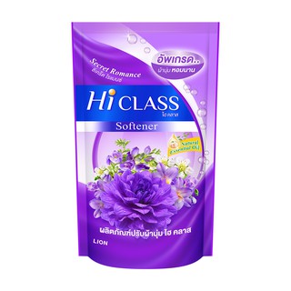 แหล่งขายและราคาHI CLASS น้ำยาปรับผ้านุ่ม ไฮคลาส สูตรมาตรฐาน กลิ่น Secret Romance 550 มล. ชนิดถุงเติมอาจถูกใจคุณ
