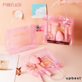 Pinkflash Pvc กระเป๋าเครื่องสําอางกันน้ํา