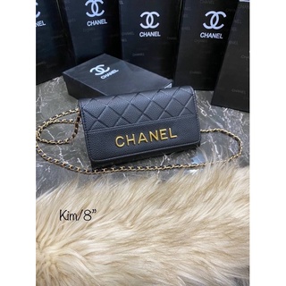 กระเป๋าChanel กระเป๋าสตางค์ มีสายสะพาย