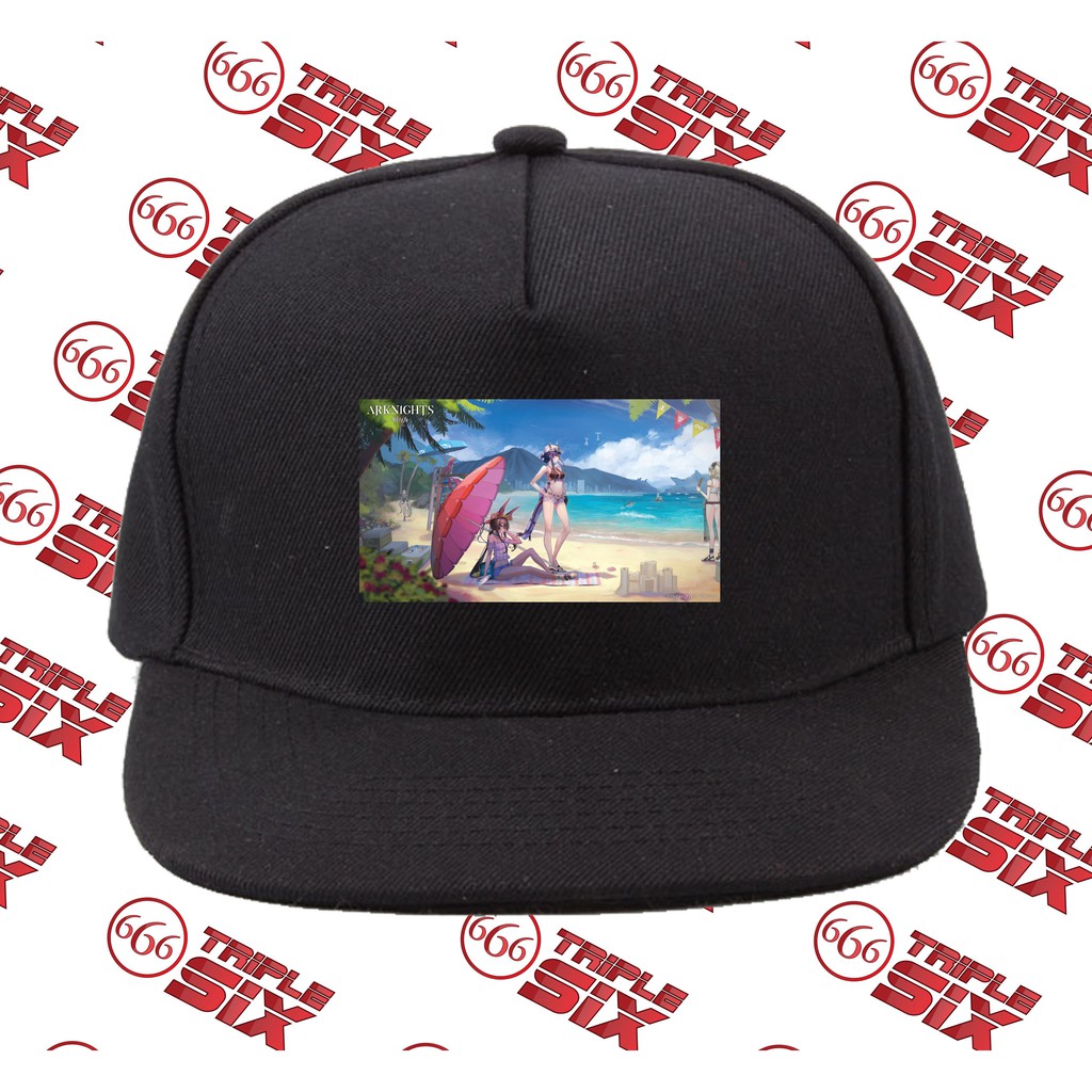 Arknights Summer Amiya Chen Ifrit หมวก Snapback ผ้าฝ้าย