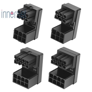 ราคา[Innerset]Atx 8Pin 6Pin Female To 8Pin 6Pin Male อะแดปเตอร์หมุนได้ 180 องศาสําหรับเดสก์ท็อป Gpu