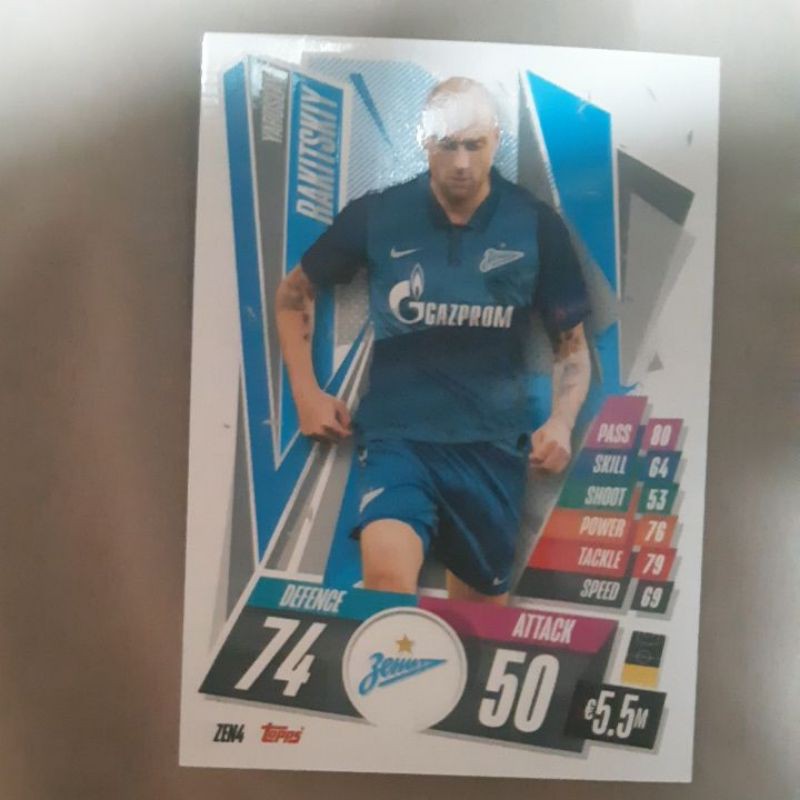 Topps UEFA Champions League Match Attax Card base 2020-21 Zenit