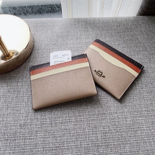 🆕️กระเป๋าCOACHCARD CASE IN COLORBLOCK (COACH F12070)