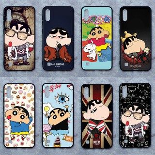 เคส Samsung  A10  ลายชินจัง  ขอบนิ่มหลังแข็ง เคสมือถือ เคสโทรศัพท์ Case