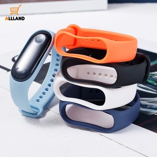 สายนาฬิกาข้อมือ ซิลิโคนนิ่ม แบบเปลี่ยน สีพื้น สําหรับ Xiaomi Mi Band 7