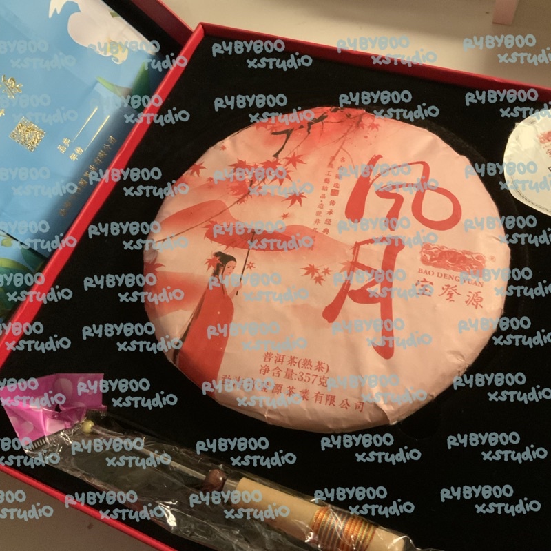 🤍🙌🏻พร้อมส่ง! แบ่งขาย🍏🍵 ชาผู่เอ๋อร์ ชาหม่าม้า ชาหม่าม๊า 宝登源 bao deng yuan