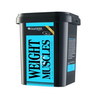 OCEANKISS WEIGHT &amp; MUSCLES รสนม เพิ่มปริมาณแคลเซี่ยมมากกว่ารสอื่น ขนาด (600 กรัม)