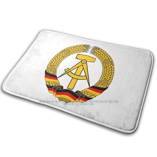 พรมปูพื้น กันลื่น ลาย Gdr East Germany สไตล์เยอรมนี สําหรับห้องนอน ทางเข้า