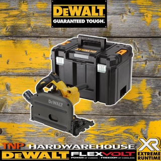 DEWALT เลื่อยรางไร้สาย6" เลื่อยวงเดือนไร้สาย 6.5 นิ้ว 54V Track Saw รุ่น DCS520NT(เครื่องเปล่า) มอเตอร์Brushless