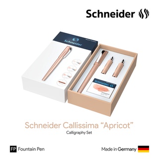 Schneider Callissima "Apricot" Calligraphy Fountain Pen Set - ชุดปากกาหมึกซึมอักษรประดิษฐ์