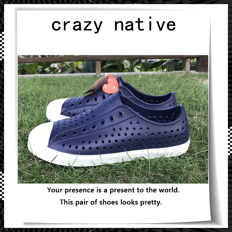 crazy native รองเท้าแตะ  ฤดูร้อน  รองเท้าชายหาด  EVA native shoes