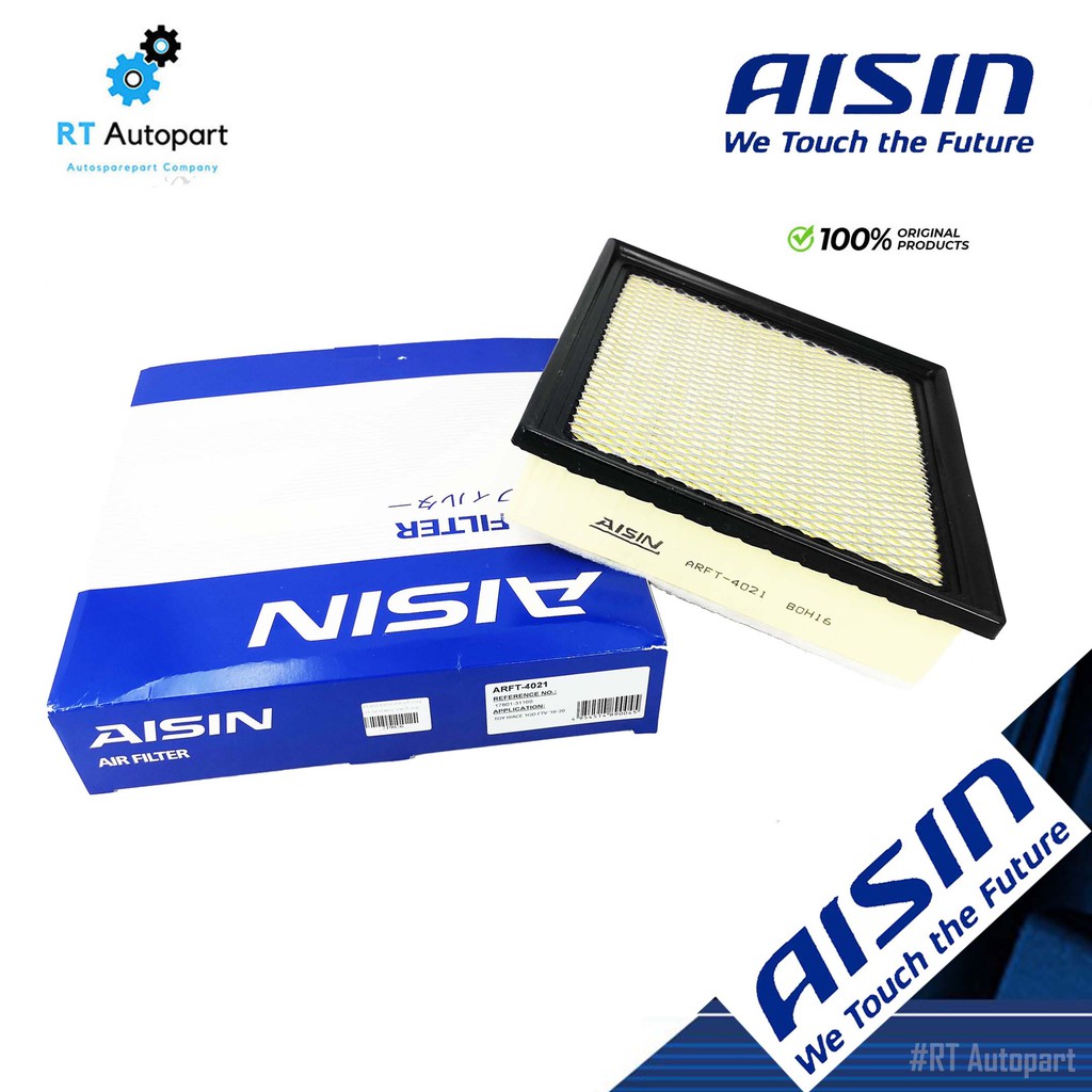 Aisin กรองอากาศ Toyota Commuter 2.8 GDH322 1GD ปี19-24 / กรองอากาศ Commuter / 17801-31160 / ARFT-4021