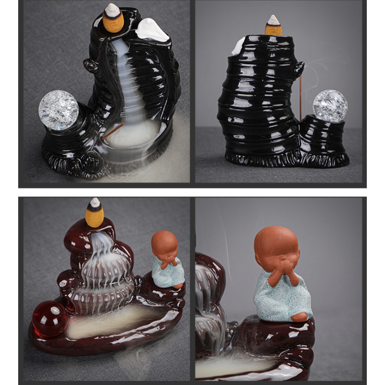 🧧💥สายมู ห้ามพลาด เชิงวางกำยานควันน้ำตก ไซส์ XL / Y หยก แถมฟรี กำยาน 20 ดอก !!! ไหว้พระ สวดมนต์ ✨ - รูปที่ 6