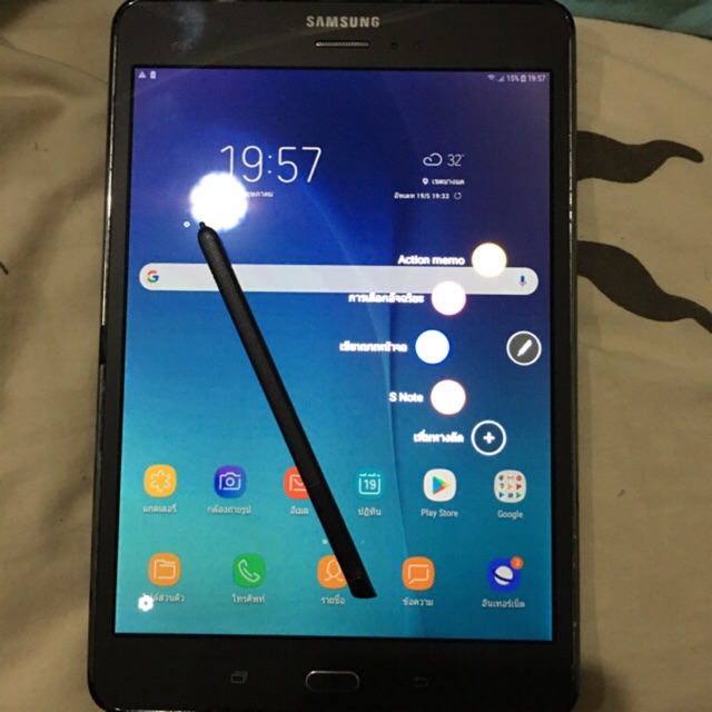 Samsung Galaxy Tab A 8.0 (sm-p355) with s pen สินค้ามือสองใช้งานปกติ