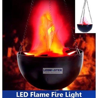 🔥 LED Flame Fire Light Effect Simulated Nature Brazier Lamp โคมไฟรูปทรงเปลวไฟ ขนาด 20 CM ตกเเต่งร้านอาหาร สวน  เทศกาล