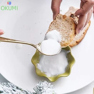 OKUMI_SHOP ช้อนสแตนเลสหนา ช้อนกลม ช้อนซุป 8 สี (0036)