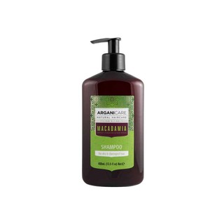 Arganicare Macadamia Shampoo For Dry &amp; Damaged Hair 400 ml.